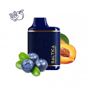 Saltica Leather 7000 Peach Blueberry Disposable Vape Bar Saltica Leather 7000 Peach Blueberry Disposable Vape Bar