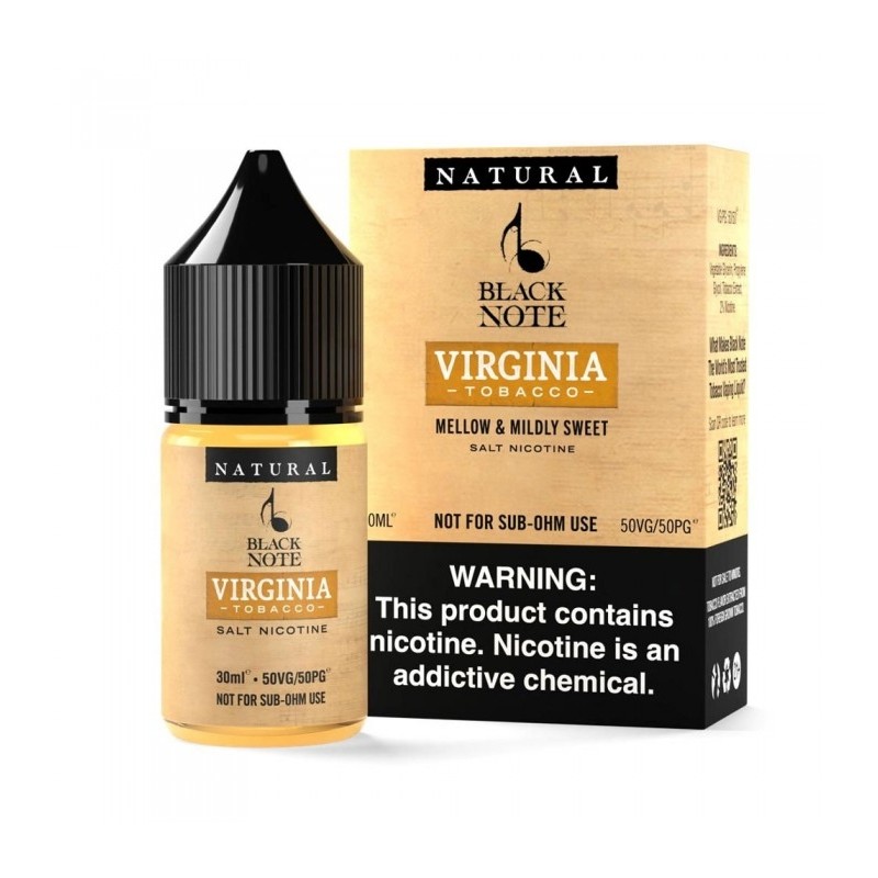 Black Note Virginia Tobacco Salt Likit