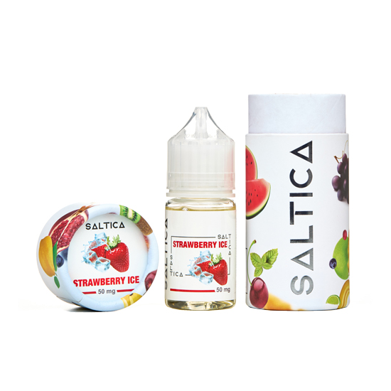 Saltica Strawberry Ice Salt Likit