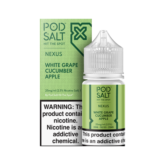 Pod Salt White Grape Cucumber Apple Salt Likit